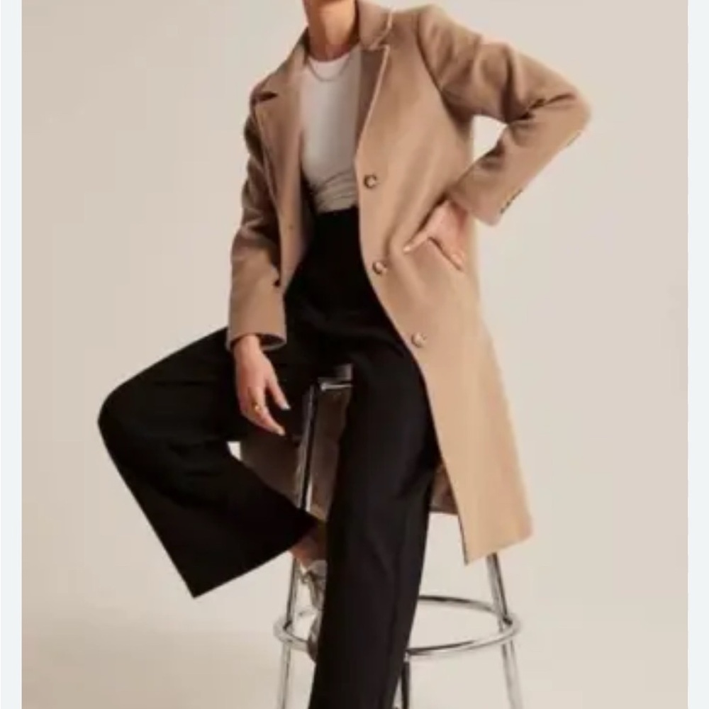 Abercrombie elevated dad coat